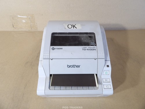 Brother 4100n stampante - brother, td-4100n