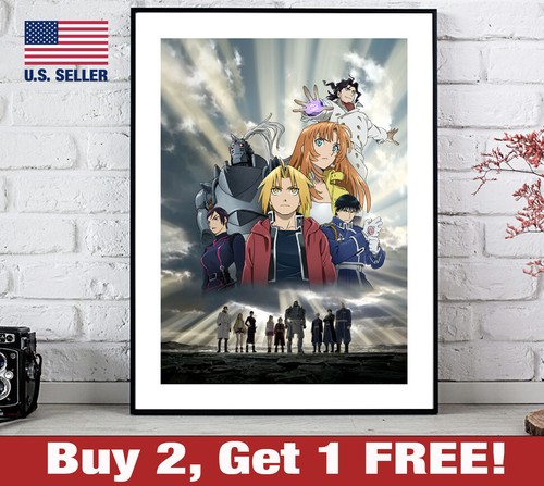 Poster alchimista fullmetal - alchimista,