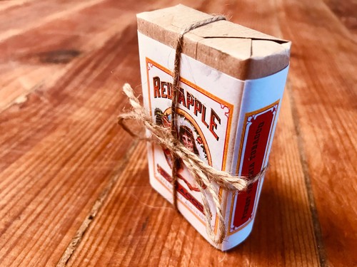 Red apple cigarette replica - apple,