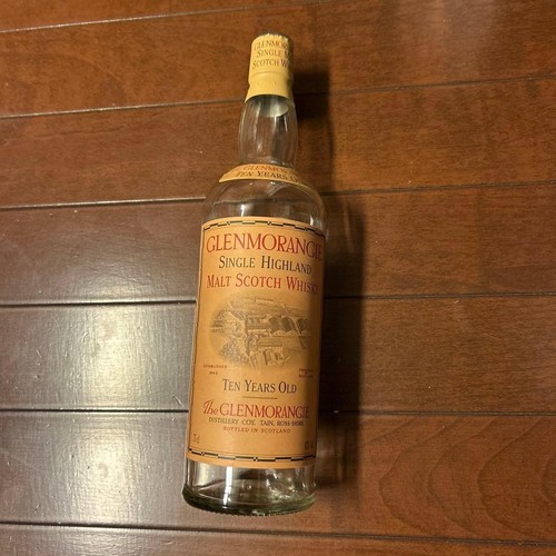 Glenmorangie empty bottle - empty,