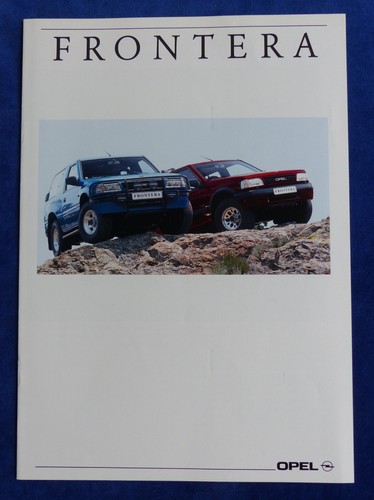 Opel frontera sport 1992 - frontera,