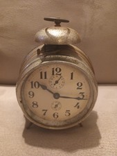 SVEGLIA Meccanica Da tavolo Carica Manuale Vintage  Modernariato Da Revisionare 