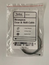 Brompton Cavo Cambio Ingranaggio Acciaio Inox Lunghezza 1,2 x 2100mm Sturmey Archer x1