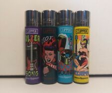 ACCENDINI CLIPPER MUSIC-LIGHTER-MECHERO-BRIQUET-FEUERZEUG-ENCENDEDOR-VINTAGE OLD