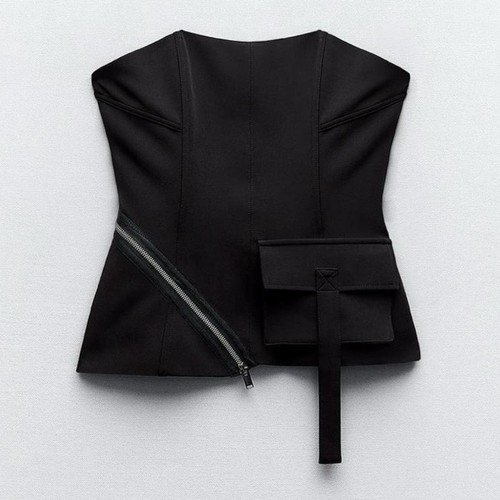 Top corsetto utility zara - corsetto,