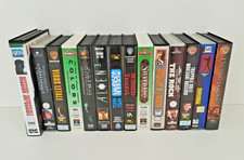 Lotto di 14 Vhs Videocassette Vari Generi Azione Fantascienza Drammatico Usate