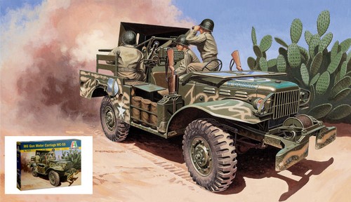Italeri gun motor - 1:35,