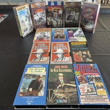 John Wayne VHS Lot 14 Western