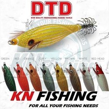 DTD FULL FLASH GLAVOC Bukva Squid Fishing Sea Eging taglie 1.0 1.5 2.0 2.5 3.0