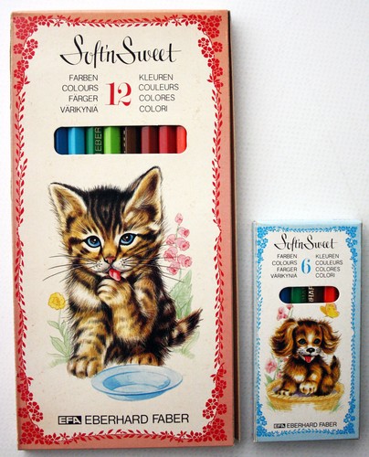 Set matite vintage anni 80 - vintage,