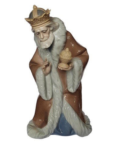 Lladro king melchior figurine - lladro,