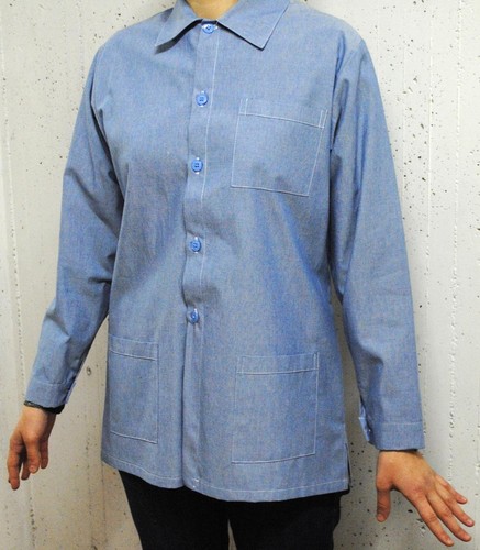 Grembiule scuola blu jeans - blu,