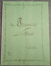 MAGGIO 1889-SPARTITO MUSICALE