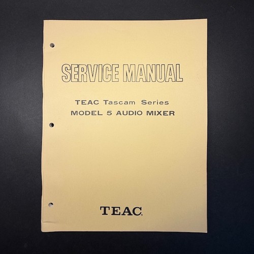 Manuale servizio mixer - di,