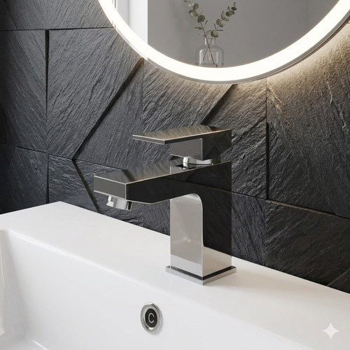Rubinetto lavabo bagno moderno