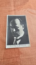 Cartolina storica d’epoca – Ritratto fotografico “S. E. Benito Mussolini” –...