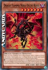 DRAGO FIAMMA NERA OCCHI ROSSI