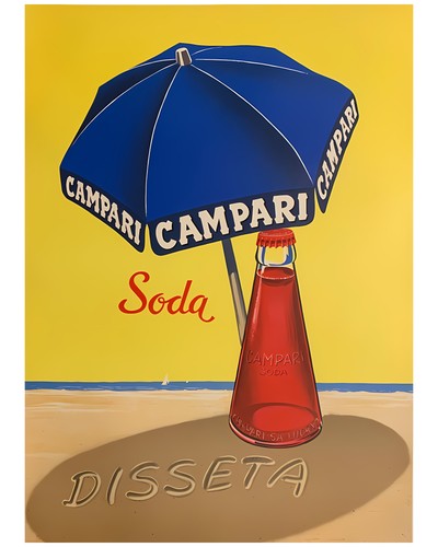 Poster vintage campari - vintage, soda