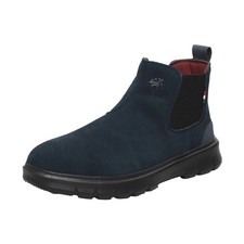 Marina Militare Chelsea Boots In Suede Blu - Taglia 43 [26.9cm] Scarpe Uomo