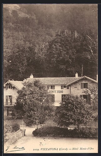 Cpa vizzavona hotel monte - cpa, de