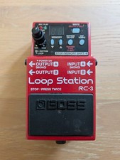 Boss loop station pedale - rc-3,