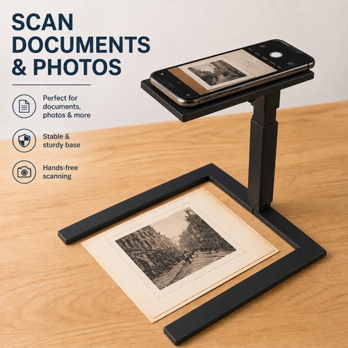 Overhead phone camera stand - overhead,