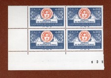 ITALIA 1993 QUARTINA angolo