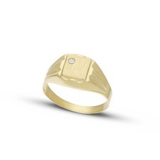 18k Yellow Gold Little Finger