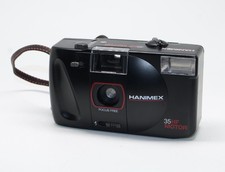 Macchina fotografica Hanimex 35HF motore 35mm punta e scatta pellicola 1987 - testata e funzionante