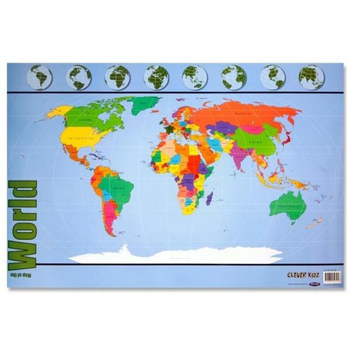 Mappa del mondo wall - wall, di