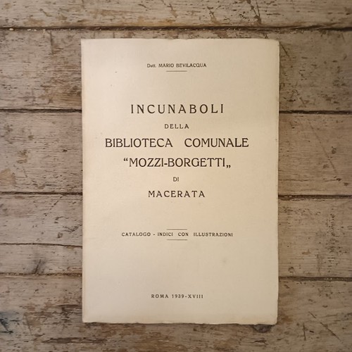 Incunaboli della biblioteca - incunaboli,