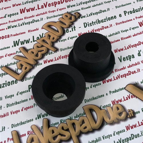 Coppia tampone gomma per - tampone, in