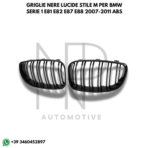 Griglie nere lucide stile - ✅,