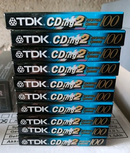 Cassette audio vergini tdk - cassette,