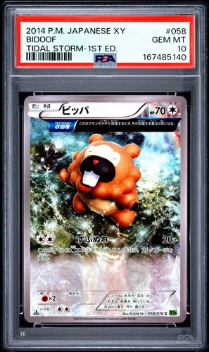 Psa bidoof 2014 japanese - psa,