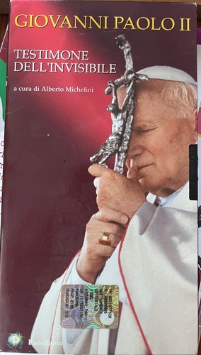 Lotto vhs papa giovanni - 2,