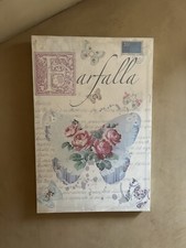 Quadro In Tela Floreale Shabby Con Difetti 60x40
