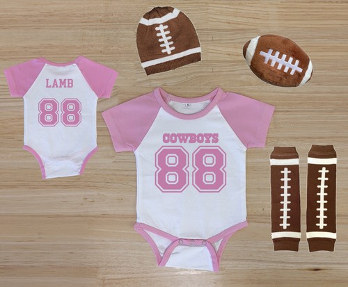 Body dallas cowboys rosa - body,