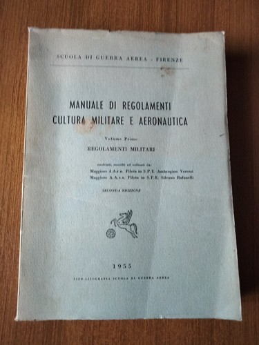 1955 manuale regolamenti - di,