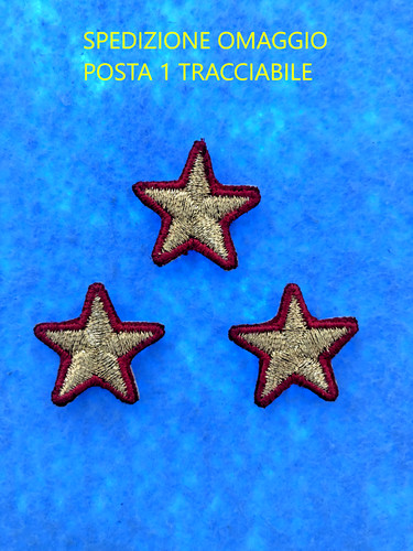 Patch stelline ricamate - stelline, 3
