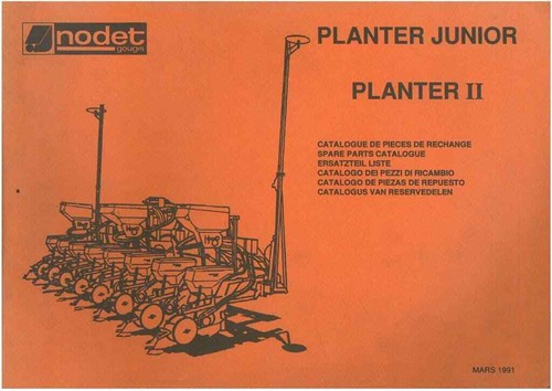 Nodet gougis planter - nodet, junior