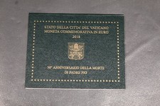 Vaticano 2 euro 2018 Padre Pio
