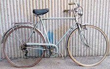 BICICLETTA DA UOMO ANNI 70 CARLO GALETTI MILANO RUOTE DA 28 - TACHIMETRO VEGLIA