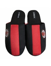 Milan Pantofole Ragazzo/Adulto - Prodotto Ufficiale Milan