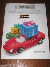 *AO7=BURAGO FERRARI 250 LE MANS=PUBBLICITA'=ADVERTISING=WERBUNG=COUPURE=
