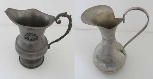 Brocche caraffe peltro - 2,