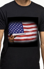 T-shirt fucile a scoppio