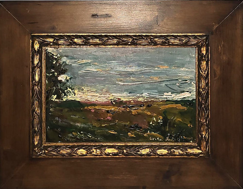 Dipinto olio masonite - dipinto, su