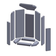 Rivestimento camera di