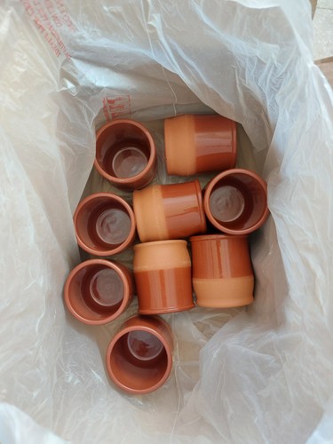 Lotto bicchieri ceramica - lotto,